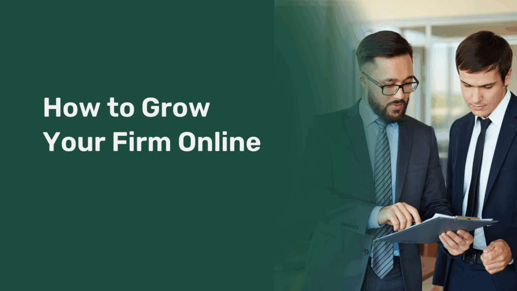How to Grow Your Firm Online